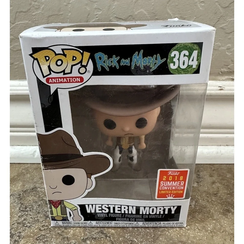 Funko POP! Rick and Morty Western Morty Summer Convention Exclusive